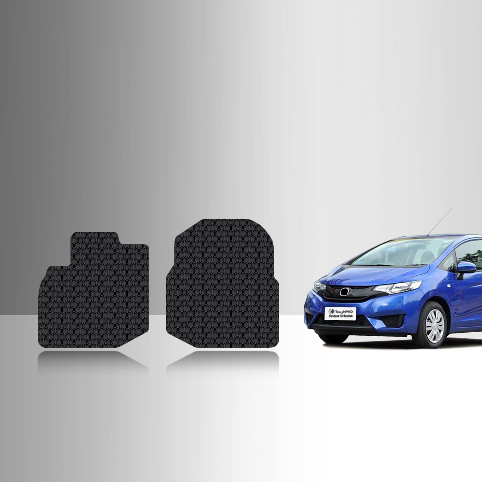 CUSTOM FIT FOR HONDA Fit 2010 Two Front Mats