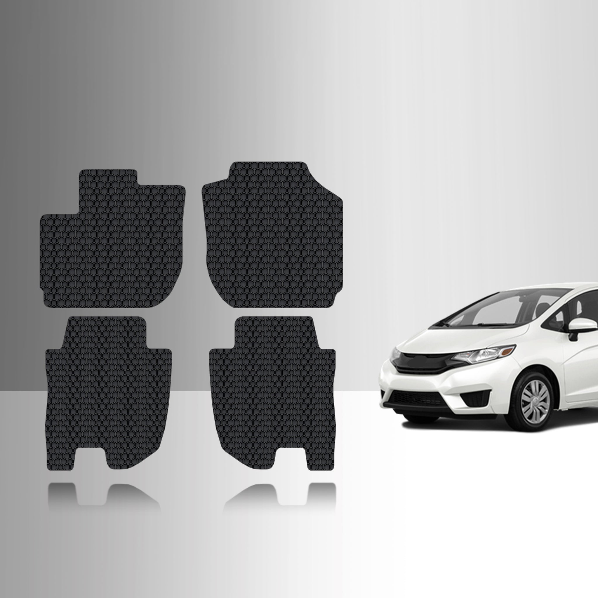 CUSTOM FIT FOR HONDA Fit 2016 1st & 2nd Row