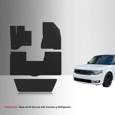 CUSTOM FIT FOR FORD Flex 2017 1st Row, 2nd Row, 3rd Row Mat