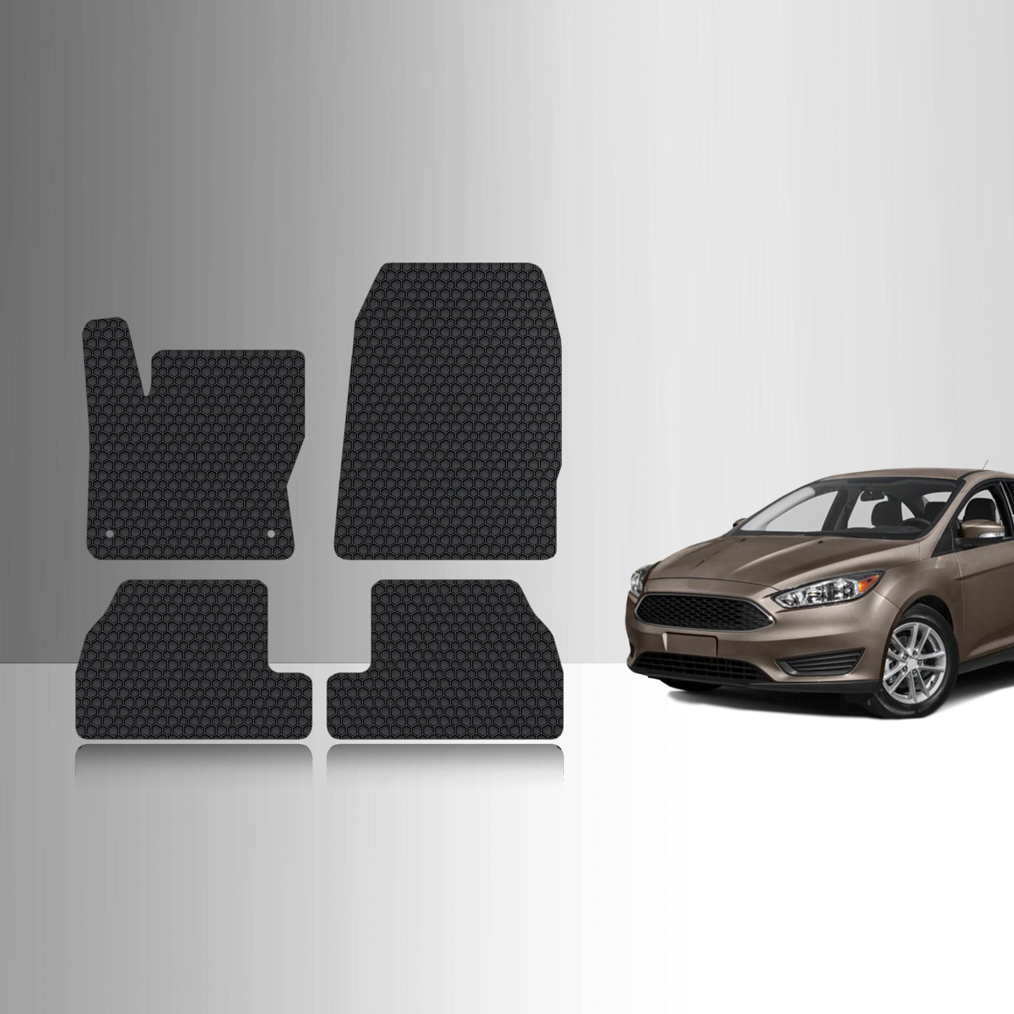 CUSTOM FIT FOR FORD Focus 2013 1st & 2nd Row Not For Focus RS Model