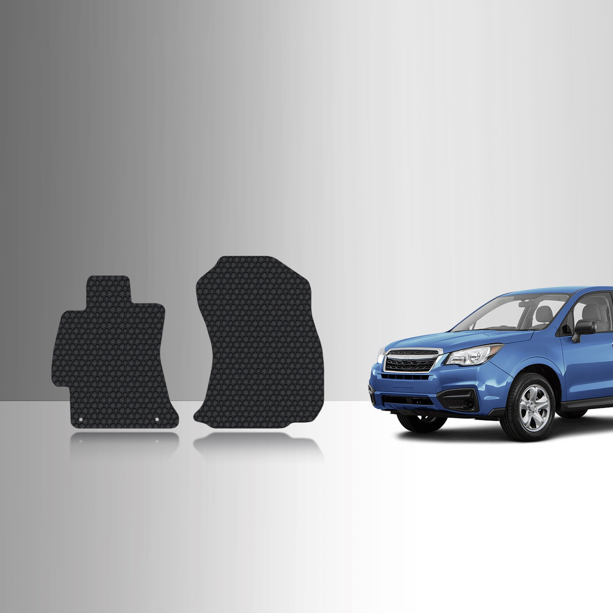 CUSTOM FIT FOR SUBARU Forester  2018 Two Front Mats