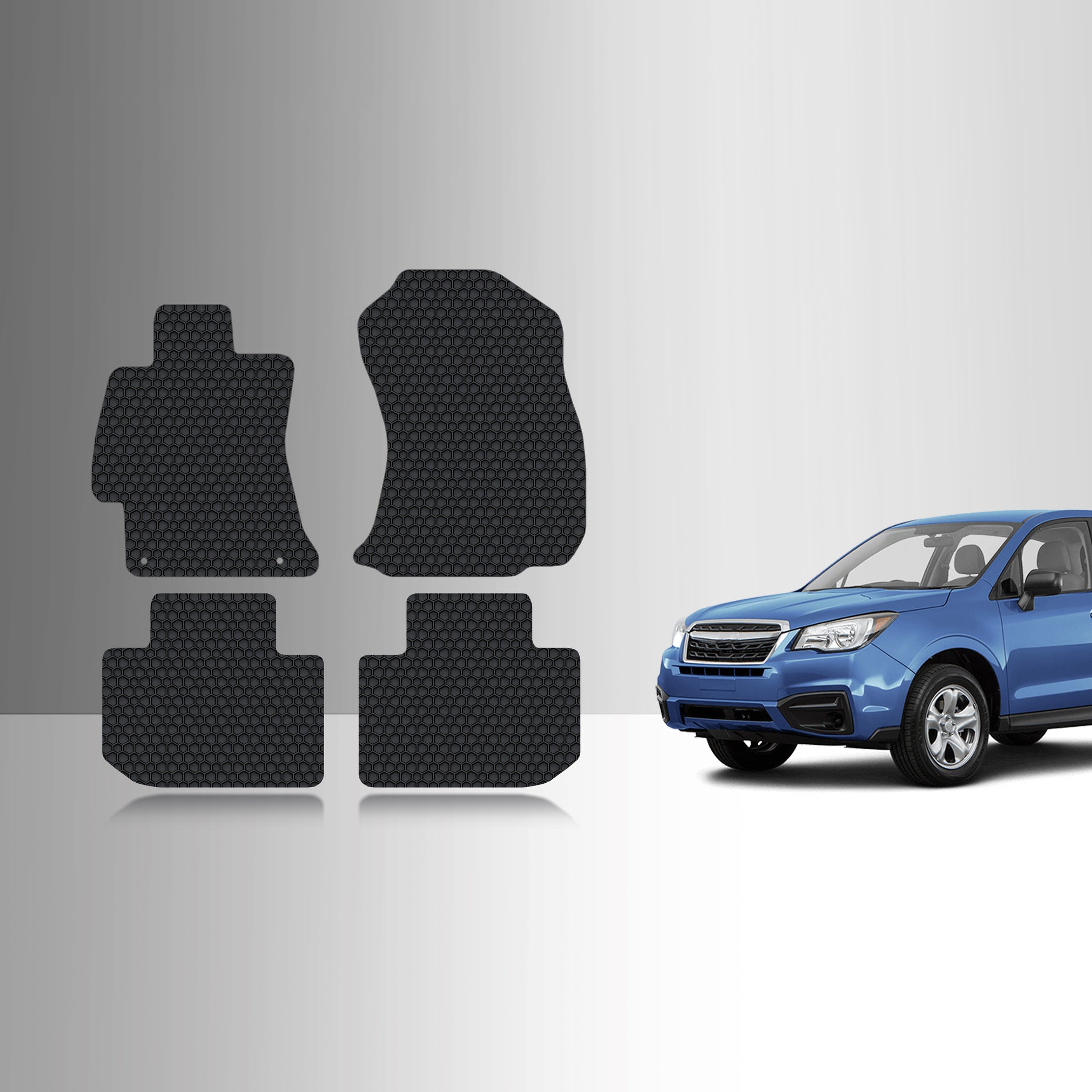 CUSTOM FIT FOR SUBARU Forester  2016 1st & 2nd Row