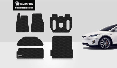 CUSTOM FIT FOR TESLA Model X 2017 Full Set 6 Seater, With Middle Console