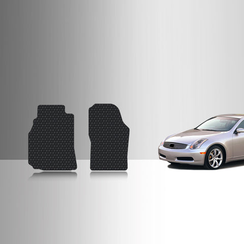 CUSTOM FIT FOR INFINITI G35 2003 Two Front Mats Coupe Model