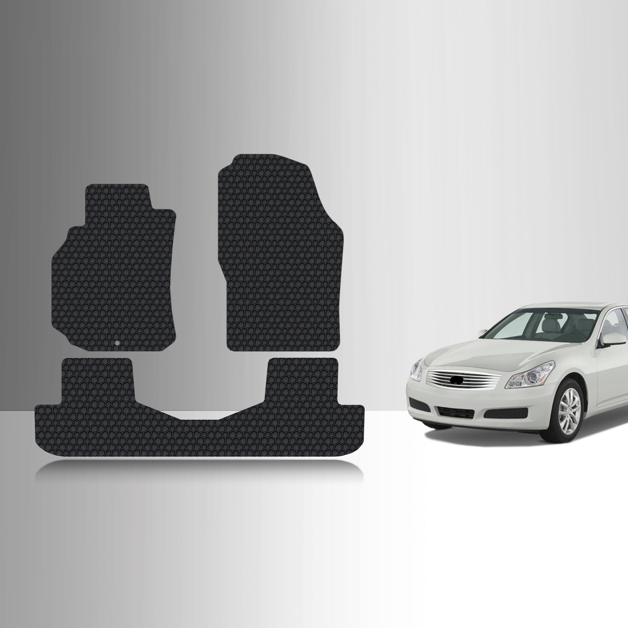 CUSTOM FIT FOR INFINITI G35 2003 1st & 2nd Row Sedan Model