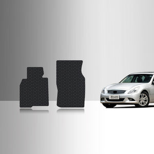 CUSTOM FIT FOR INFINITI G35 2008 Two Front Mats Sedan Model