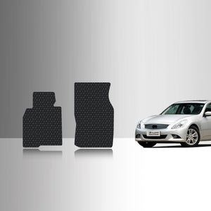 CUSTOM FIT FOR INFINITI G37 2013 Two Front Mats Sedan Model