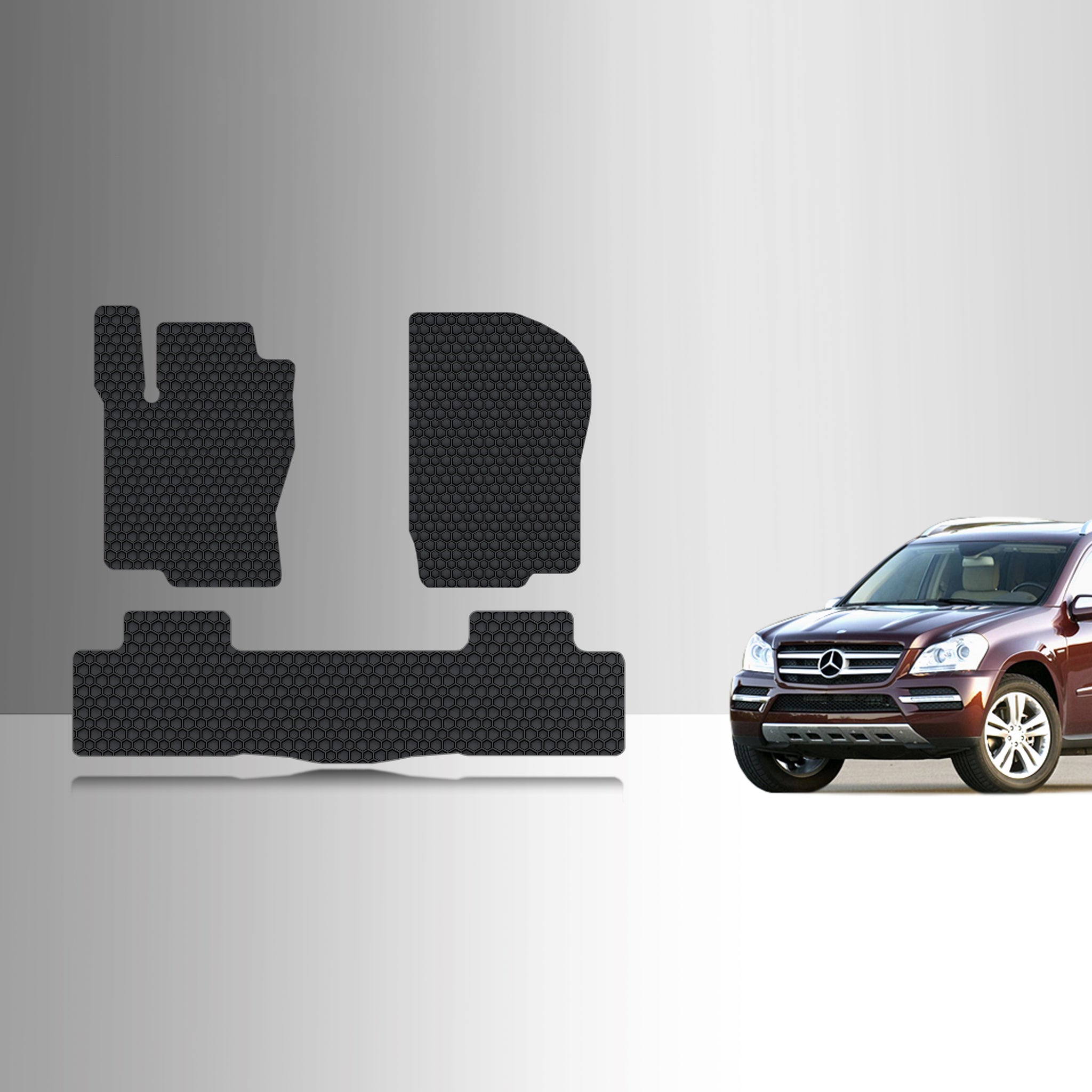CUSTOM FIT FOR MERCEDES-BENZ GL550 2009 1st & 2nd Row