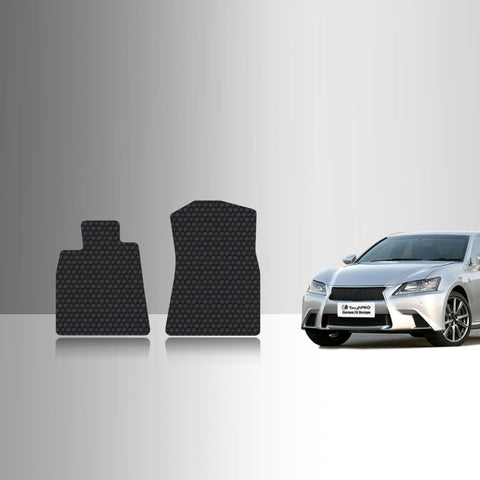 CUSTOM FIT FOR LEXUS GS350 2007 Two Front Mats RWD (Rear Wheel Drive)