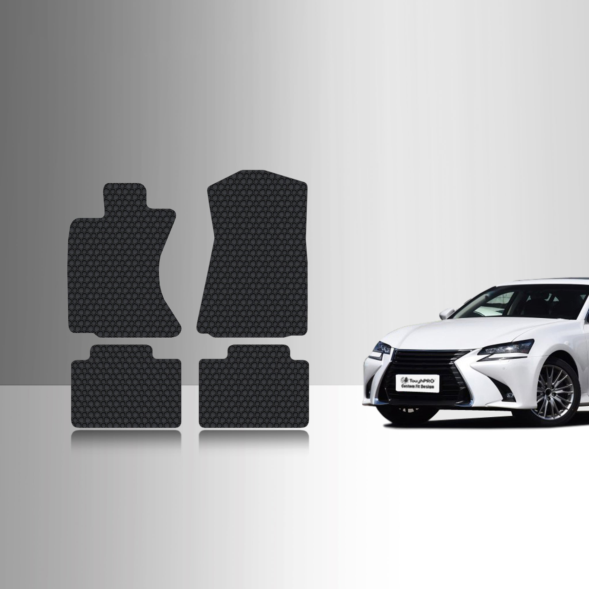 CUSTOM FIT FOR LEXUS GS350F 2015 1st & 2nd Row AWD (ALL Wheel Drive)