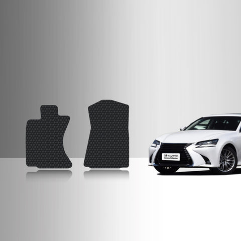 CUSTOM FIT FOR LEXUS GS350 2014 Two Front Mats AWD (ALL Wheel Drive)