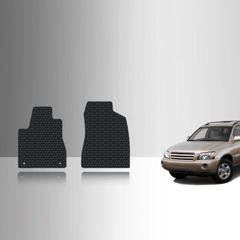 CUSTOM FIT FOR TOYOTA Highlander Hybrid 2007 Two Front Mats