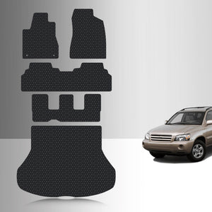 CUSTOM FIT FOR TOYOTA Highlander Hybrid 2007 Full set Floor Mats