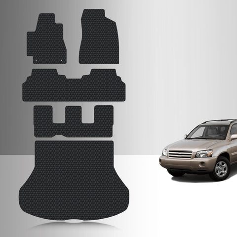 CUSTOM FIT FOR TOYOTA Highlander 2007 Full set Floor Mats