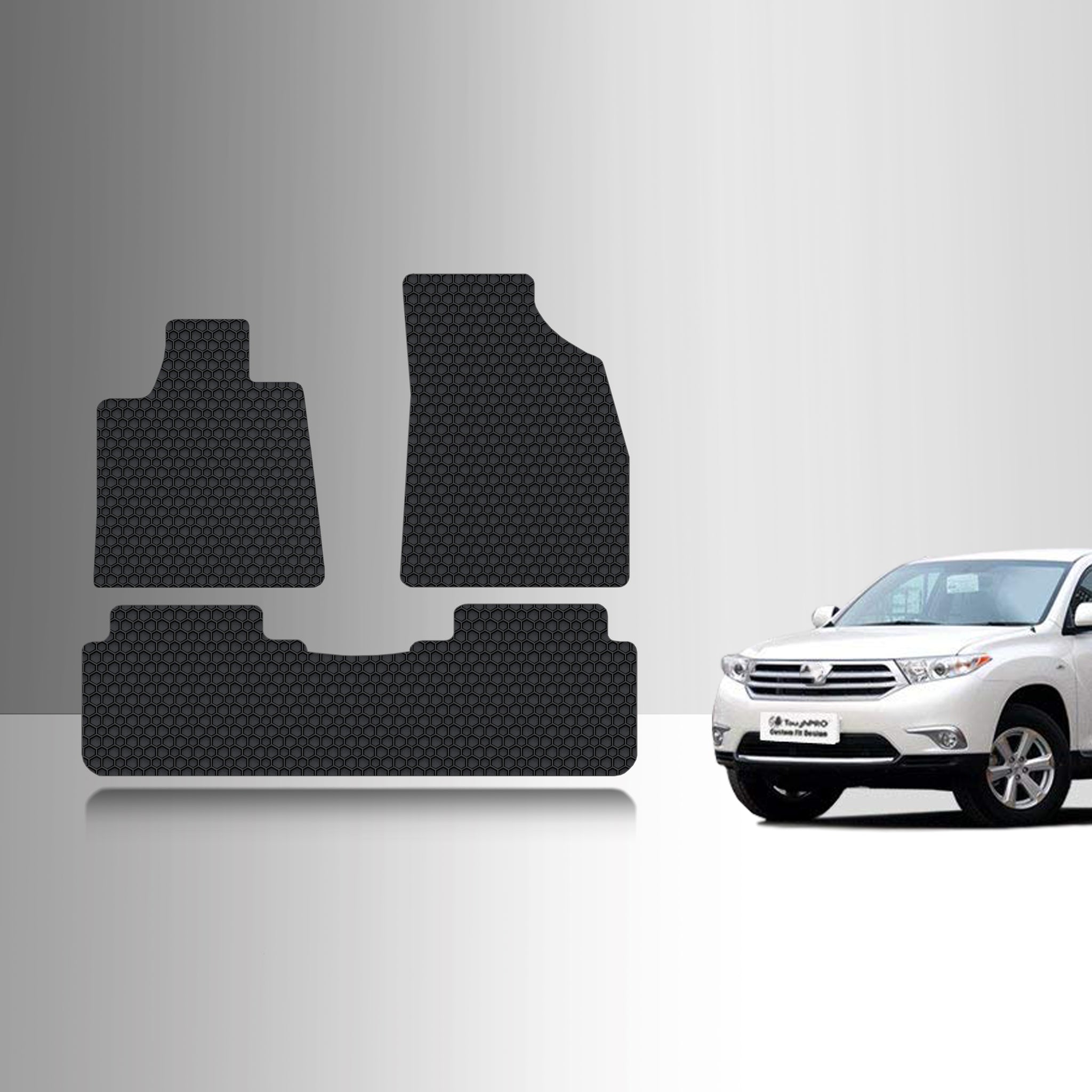 CUSTOM FIT FOR TOYOTA Highlander Hybrid 2013 1st & 2nd Row