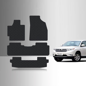 CUSTOM FIT FOR TOYOTA Highlander 2012 1st & 2nd & 3rd Row