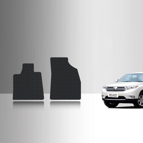 CUSTOM FIT FOR TOYOTA Highlander Hybrid 2008 Two Front Mats