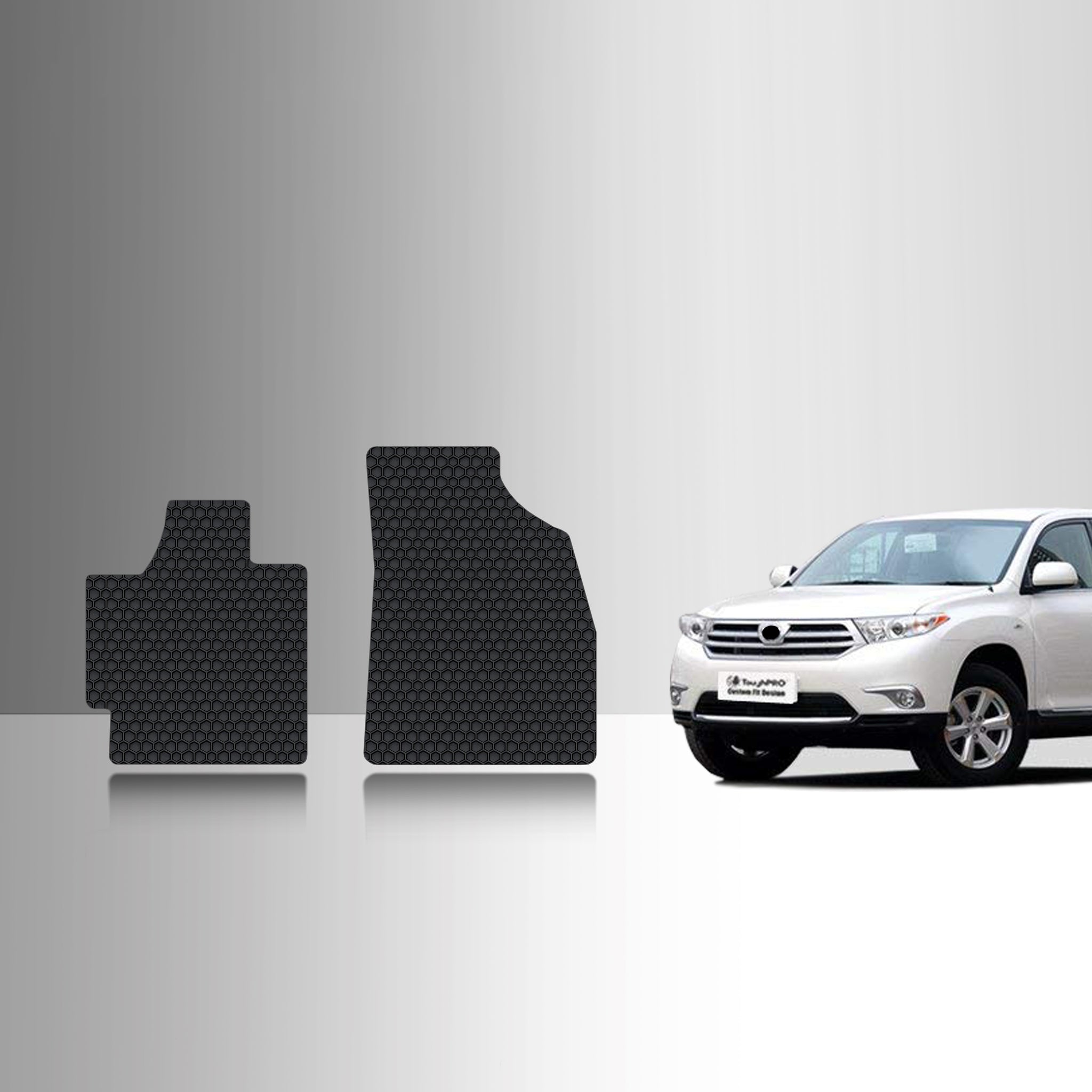 CUSTOM FIT FOR TOYOTA Highlander 2013 Two Front Mats