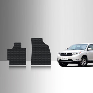 CUSTOM FIT FOR TOYOTA Highlander 2010 Two Front Mats