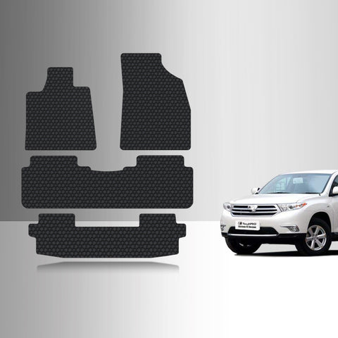 CUSTOM FIT FOR TOYOTA Highlander 2010 Hybrid 1st & 2nd & 3rd Row