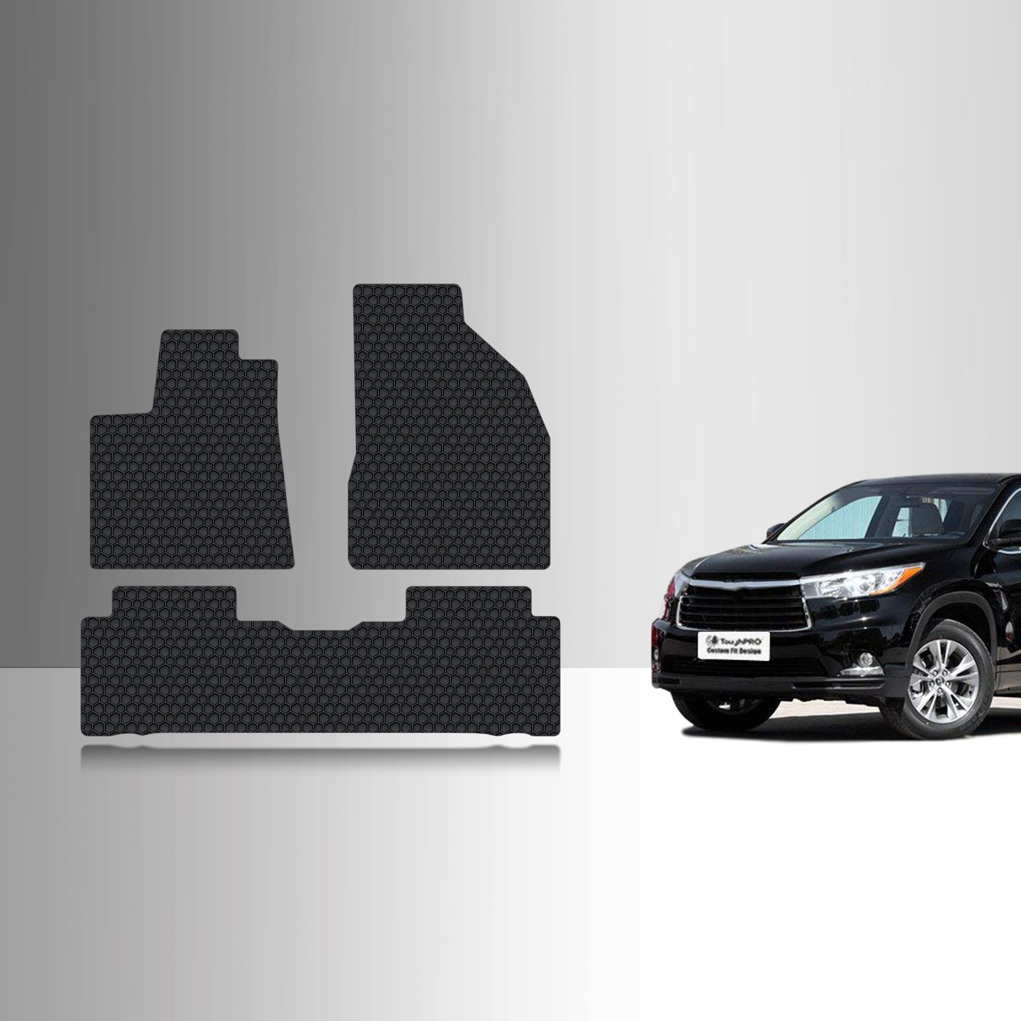 CUSTOM FIT FOR TOYOTA Highlander 2018 1st & 2nd Row