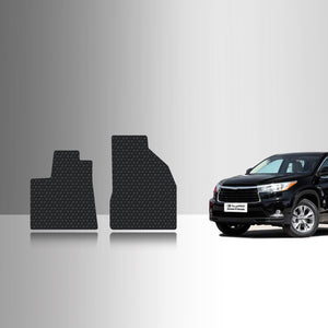 CUSTOM FIT FOR TOYOTA Highlander 2015 Two Front Mats