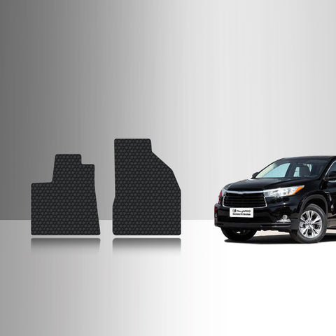 CUSTOM FIT FOR TOYOTA Highlander 2018 Two Front Mats