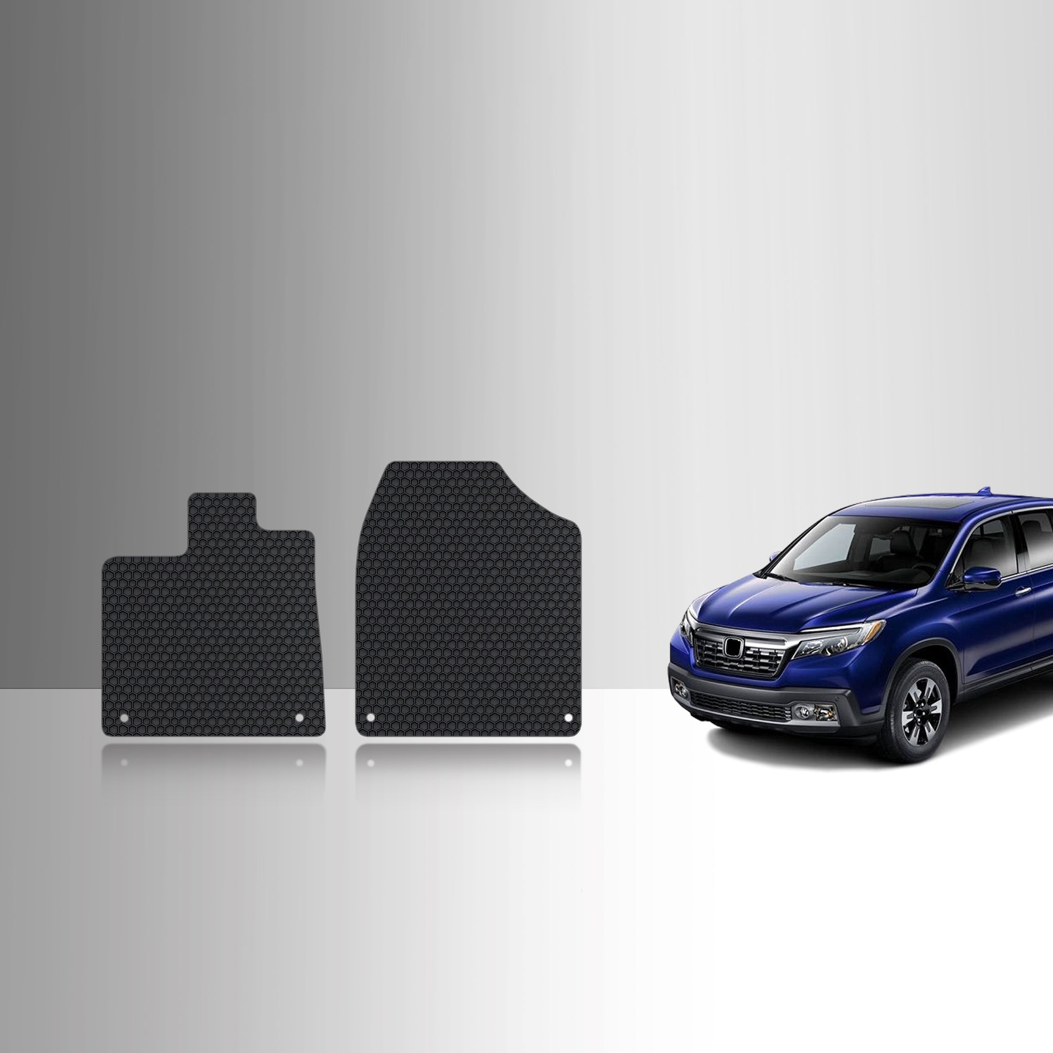 CUSTOM FIT FOR HONDA Ridgeline 2024 Two Front Mats