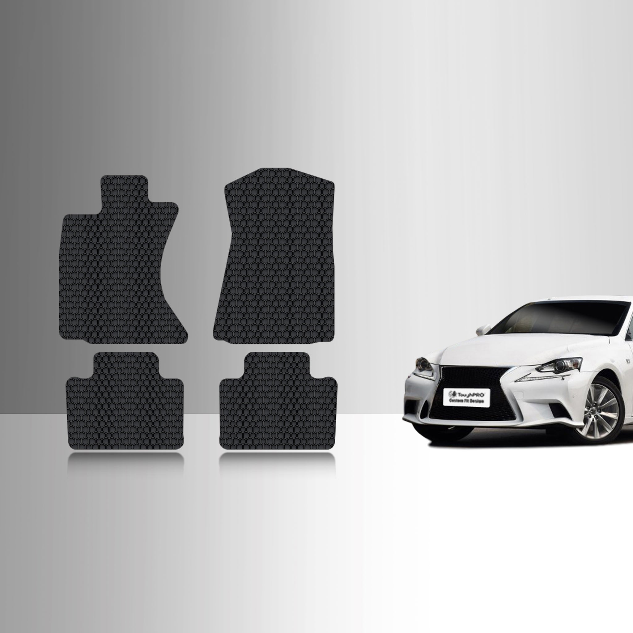 CUSTOM FIT FOR LEXUS IS500 2024 1st & 2nd Row AWD (ALL Wheel Drive)