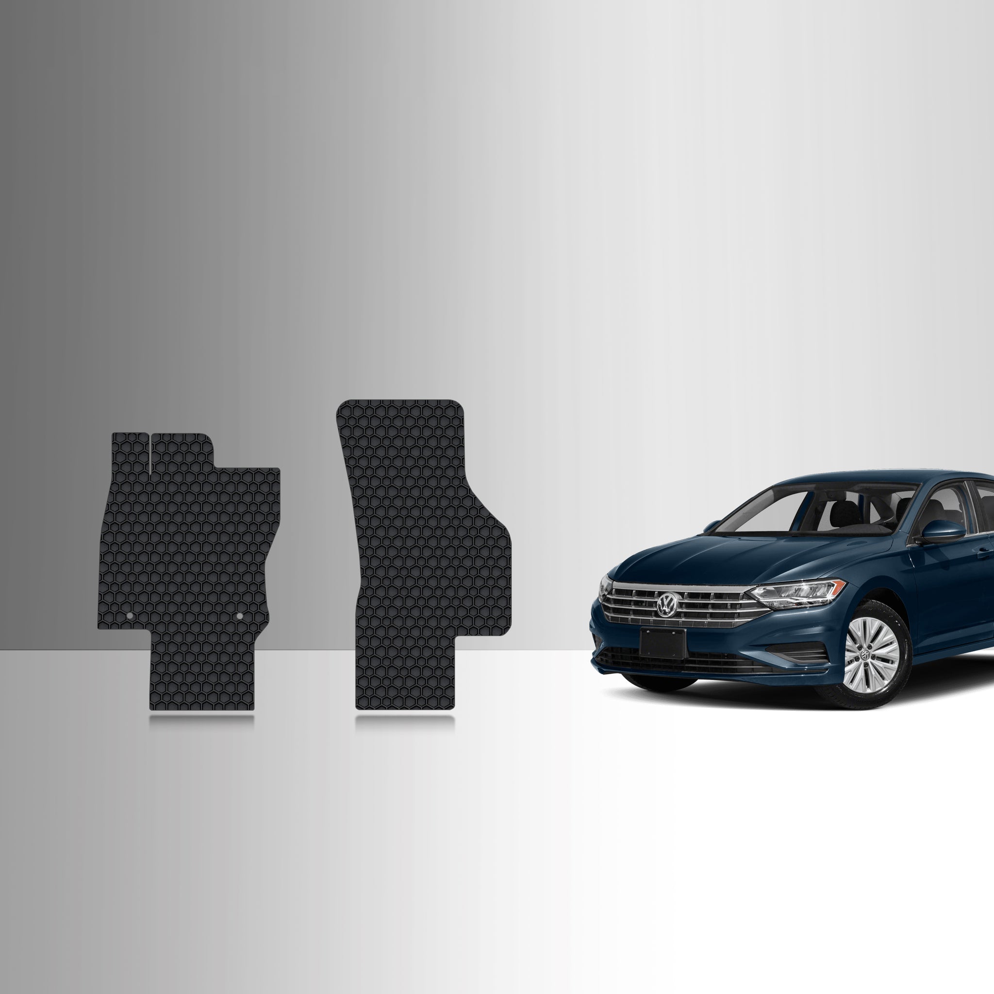 CUSTOM FIT FOR VOLKSWAGEN Jetta 2022 Two Front Mats