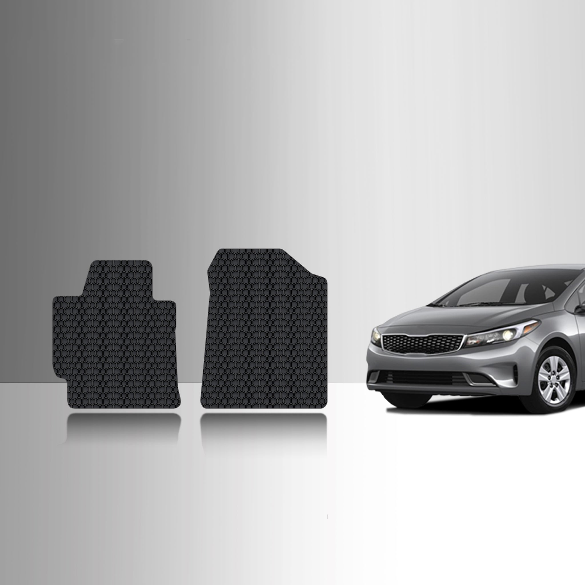 CUSTOM FIT FOR KIA Forte 2018 1st Row Mat Set
