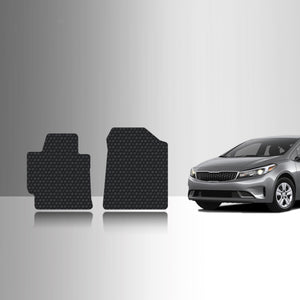 CUSTOM FIT FOR KIA Forte 2018 1st Row Mat Set