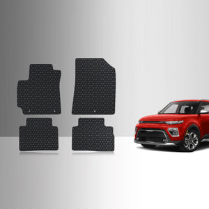 CUSTOM FIT FOR KIA Soul 2022 1st & 2nd Row Mat Set