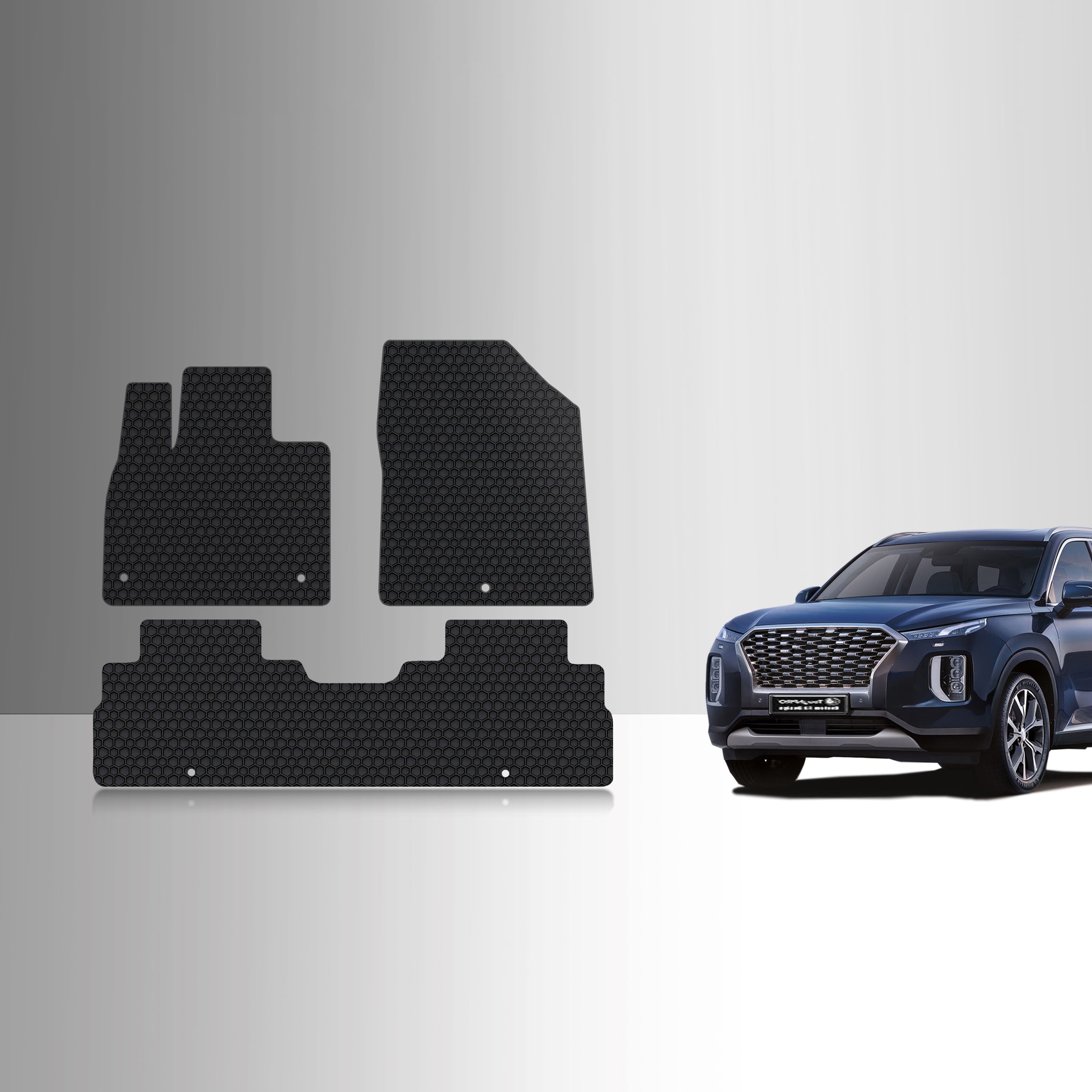 CUSTOM FIT FOR KIA Telluride 2025 Front Row 2nd Row
