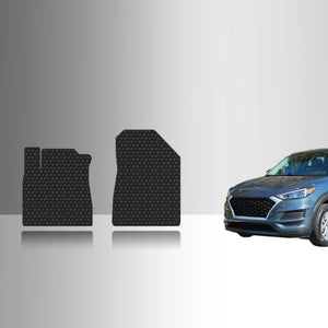 CUSTOM FIT FOR KIA Niro Plug-In Hybrid 2018 Front Row Mat Set