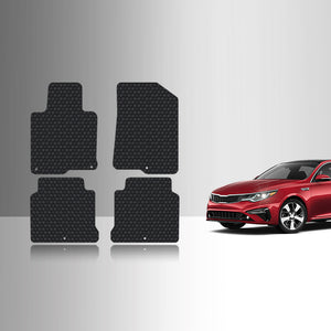 CUSTOM FIT FOR KIA Optima 2016 1st & 2nd Row Mat Set