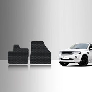 CUSTOM FIT FOR LAND ROVER  / RANGE ROVER LR2 2008 Two Front Mats