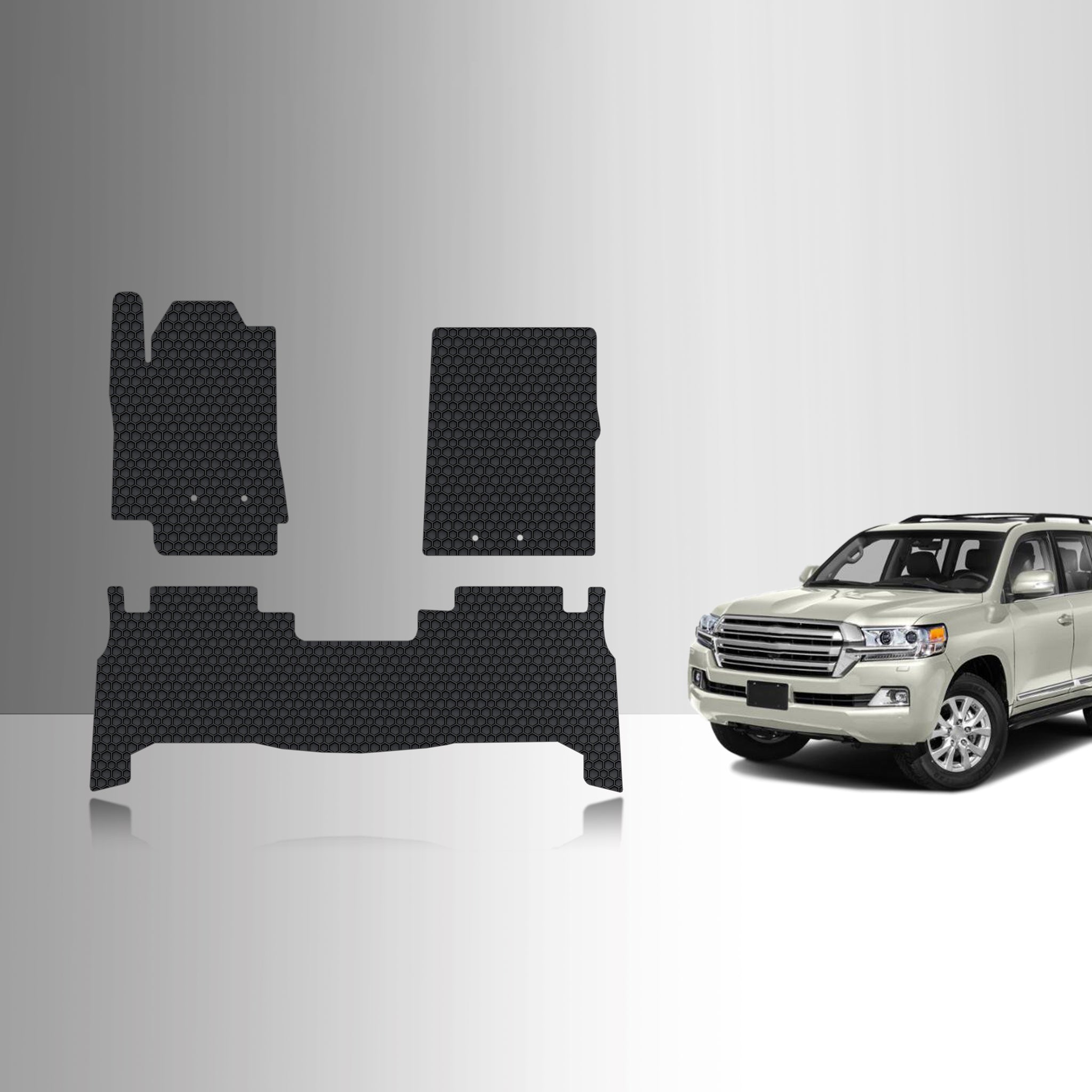 CUSTOM FIT FOR TOYOTA Land Cruiser 2021 1st & 2nd Row