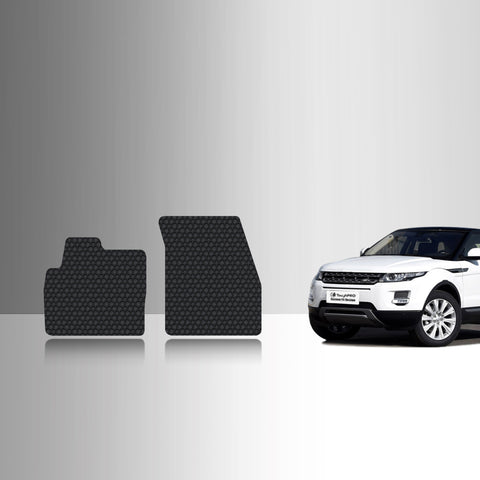 CUSTOM FIT FOR LAND ROVER  / RANGE ROVER Evoque 2014 Two Front Mats Five-Door