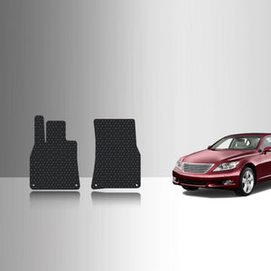 CUSTOM FIT FOR LEXUS LS460 2007 Two Front Mats RWD (Rear Wheel Drive)