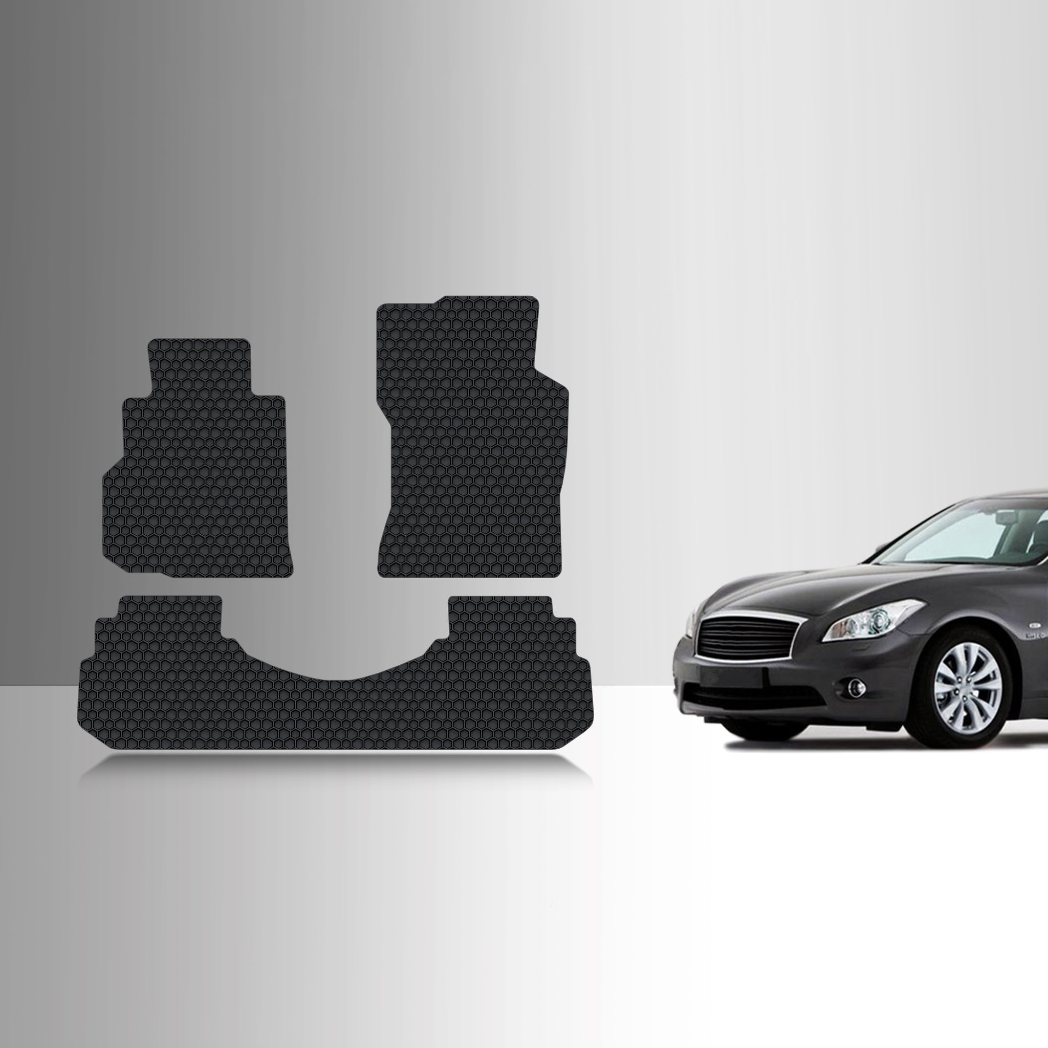 CUSTOM FIT FOR INFINITI M35 2008 1st & 2nd Row