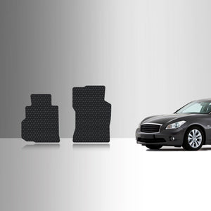 CUSTOM FIT FOR INFINITI M35 2007 Two Front Mats