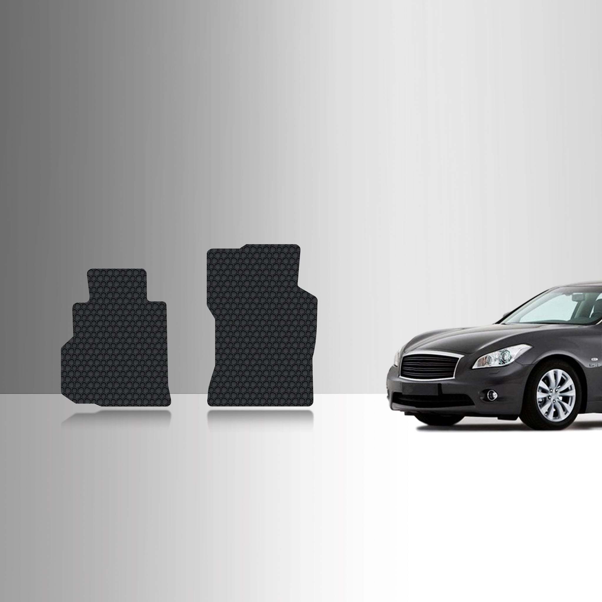 CUSTOM FIT FOR INFINITI M45 2009 Two Front Mats