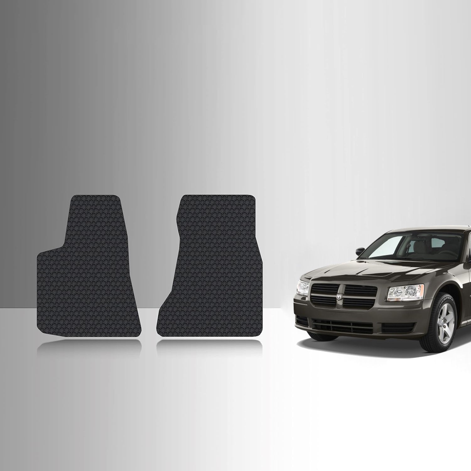 CUSTOM FIT FOR DODGE Magnum 2006 RWD Two Front Mats