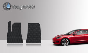 CUSTOM FIT FOR TESLA Model 3 March 2019 to August 2019 Two Front Mats