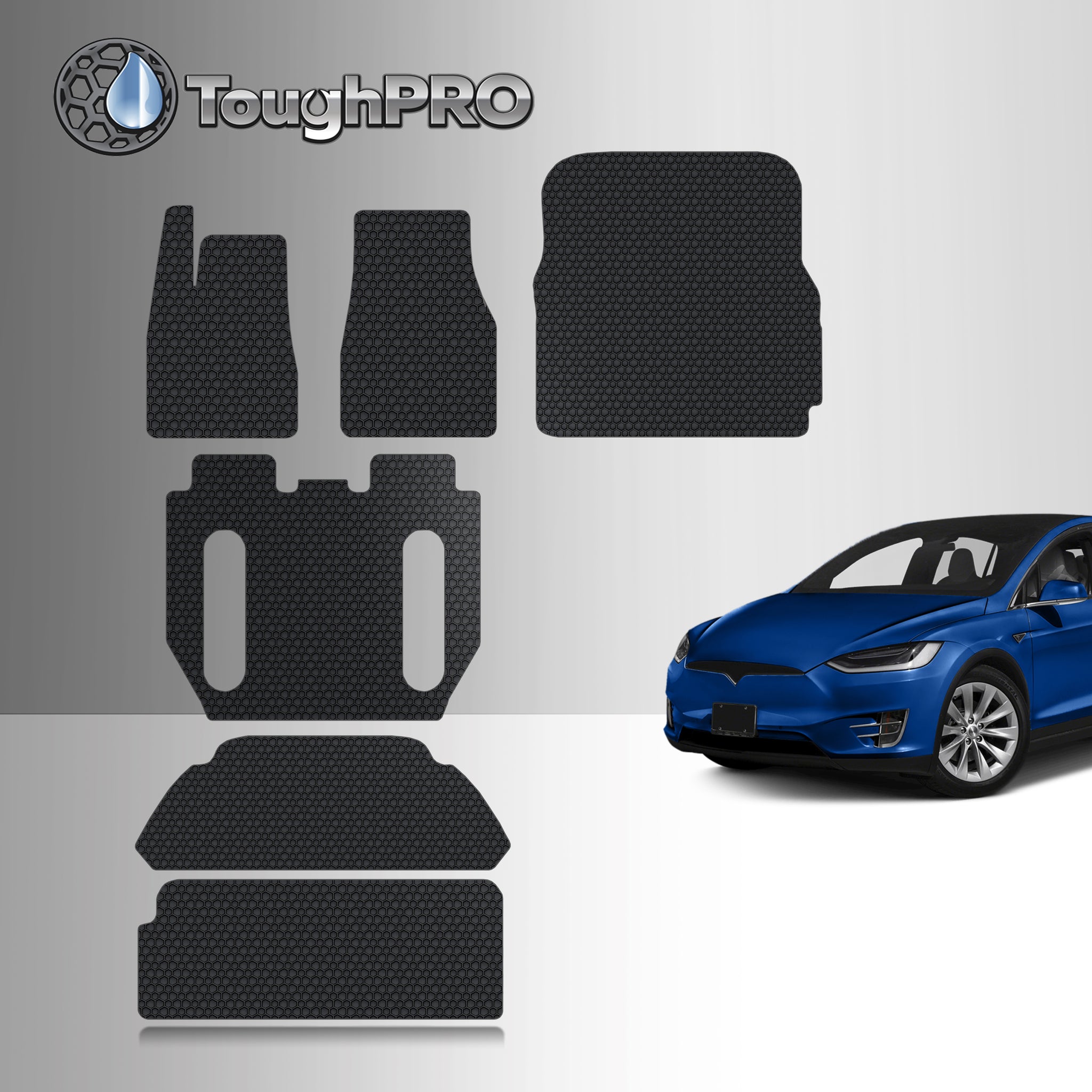 CUSTOM FIT FOR TESLA Model X Sept 2020 and Dec 2021 Full Set  6 Seater