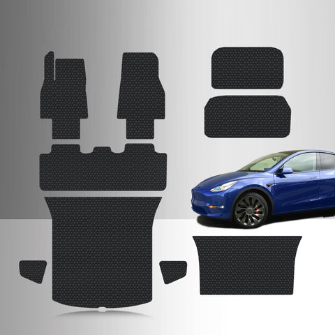 CUSTOM FIT FOR TESLA Model Y 5 Seater Standard Range 2021 Full Set