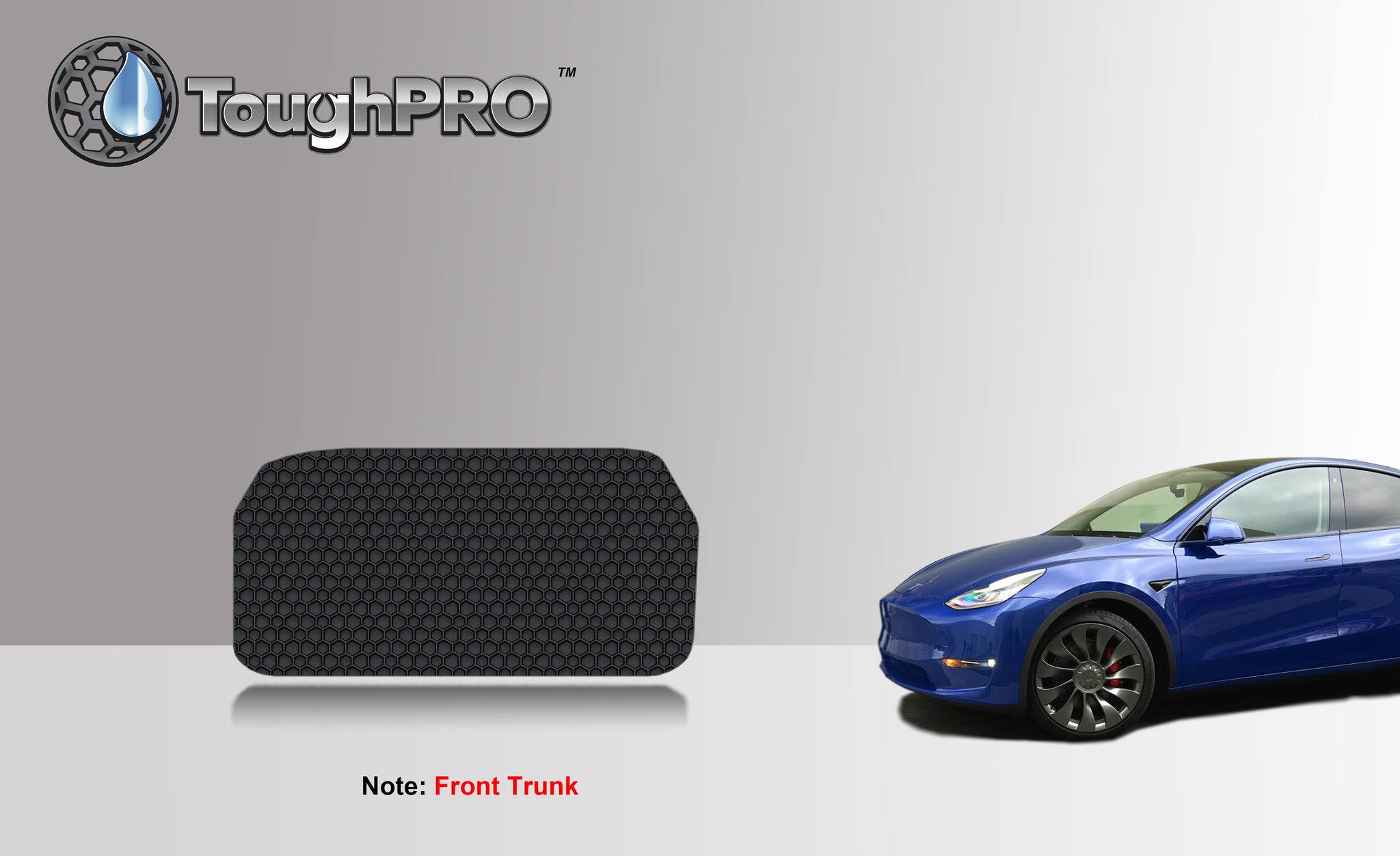 CUSTOM FIT FOR TESLA Model Y 7 Seater 2024 Frunk Mat