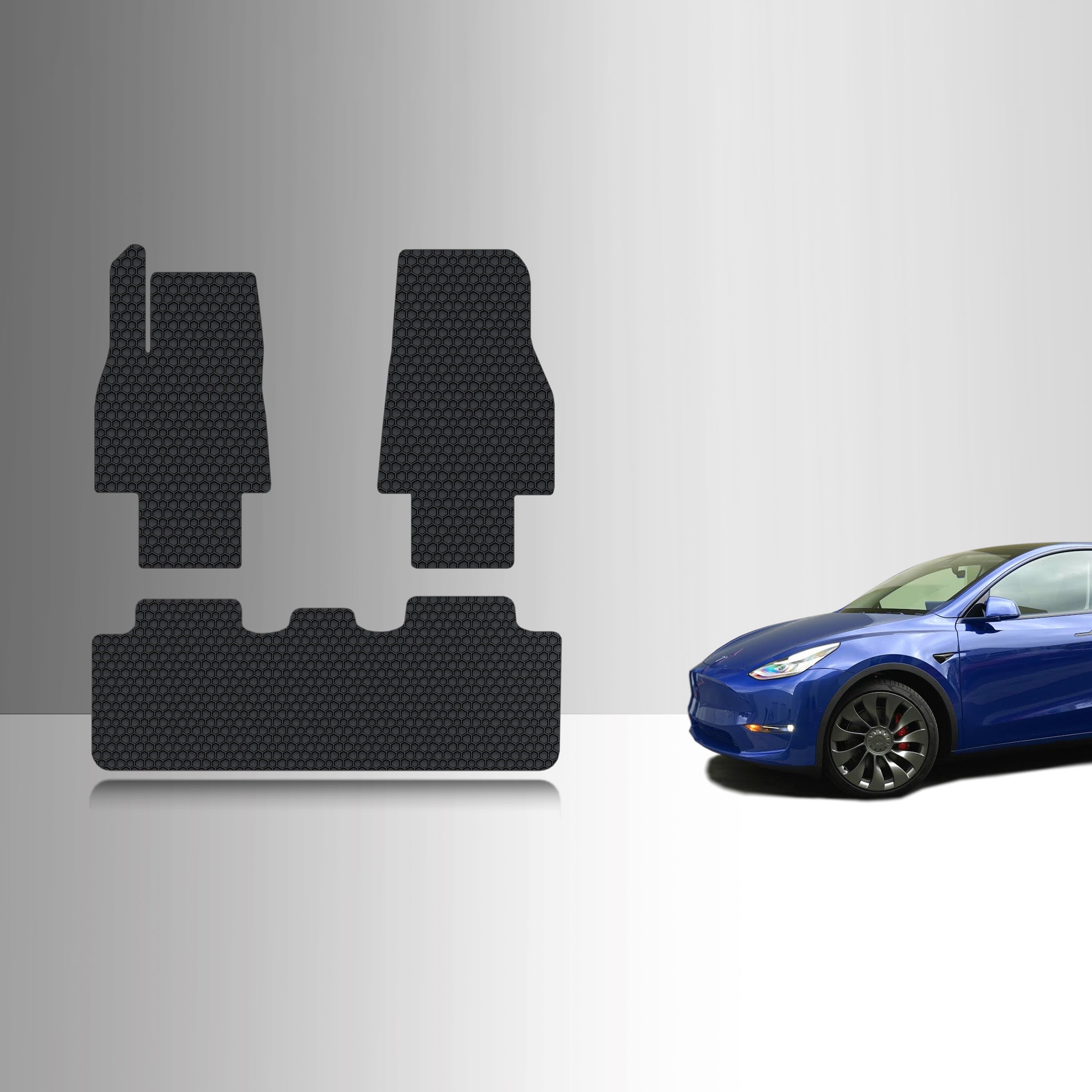 CUSTOM FIT FOR TESLA Model Y 5 Seater Performance 2022 1st & 2nd Row