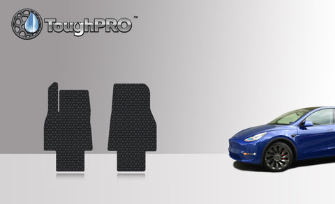 CUSTOM FIT FOR TESLA Model Y 5 Seater Performance 2024 Two Front Mats